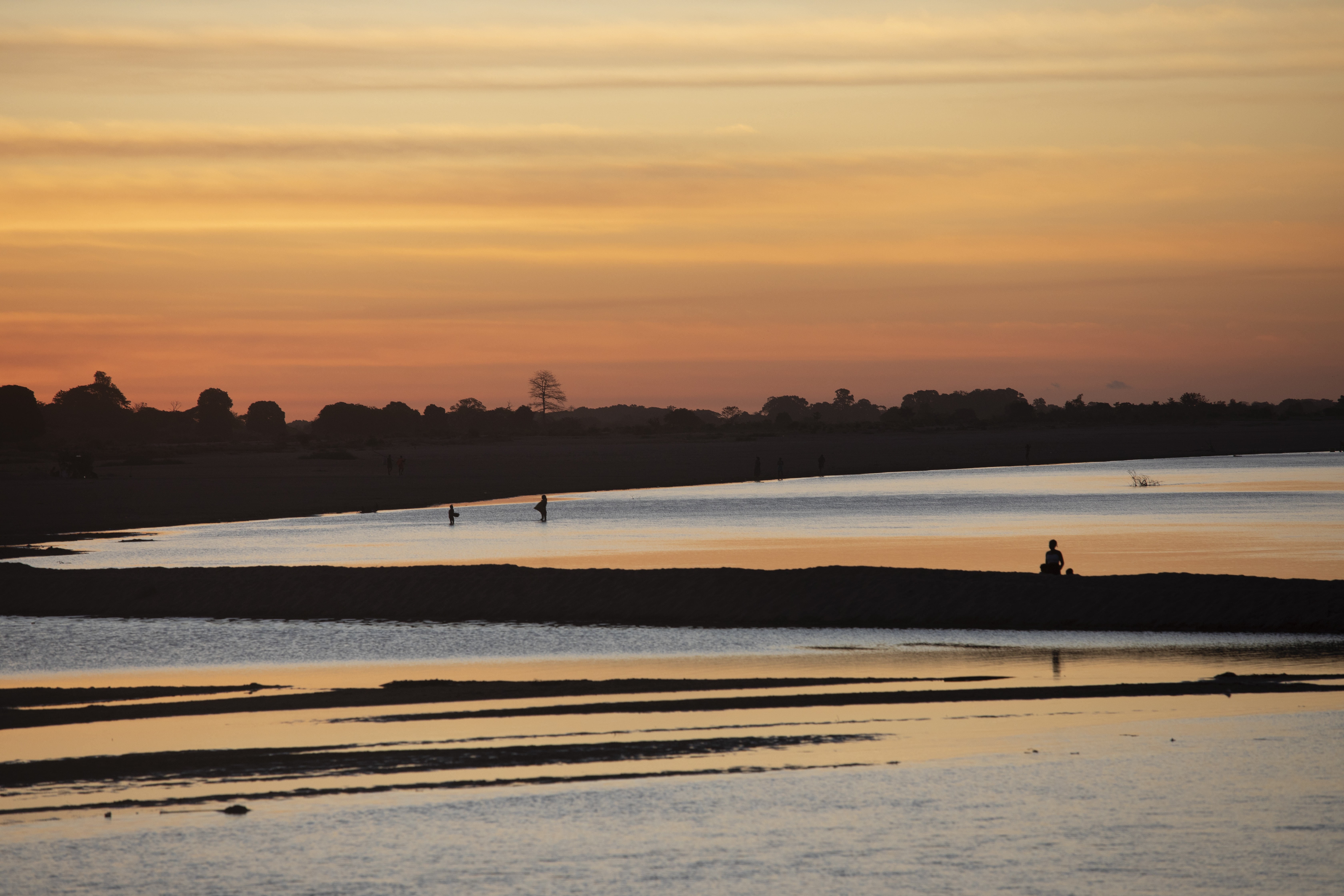 Landscape sunset