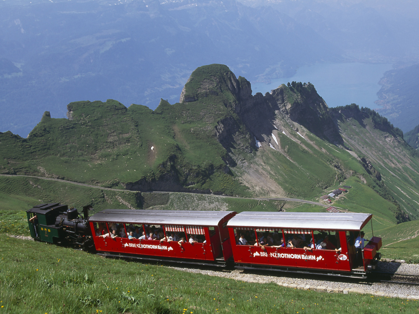 Brienz Rothorn steam cog train closed by storm damage