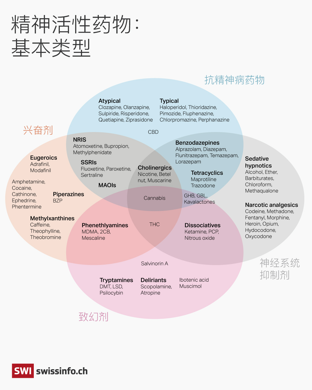 活性药物即基本类型