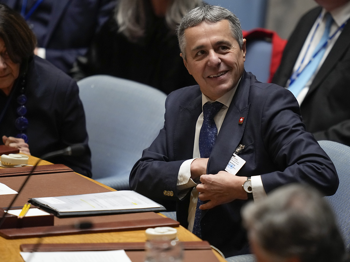 Cassis positions Switzerland as a mediator at the UN