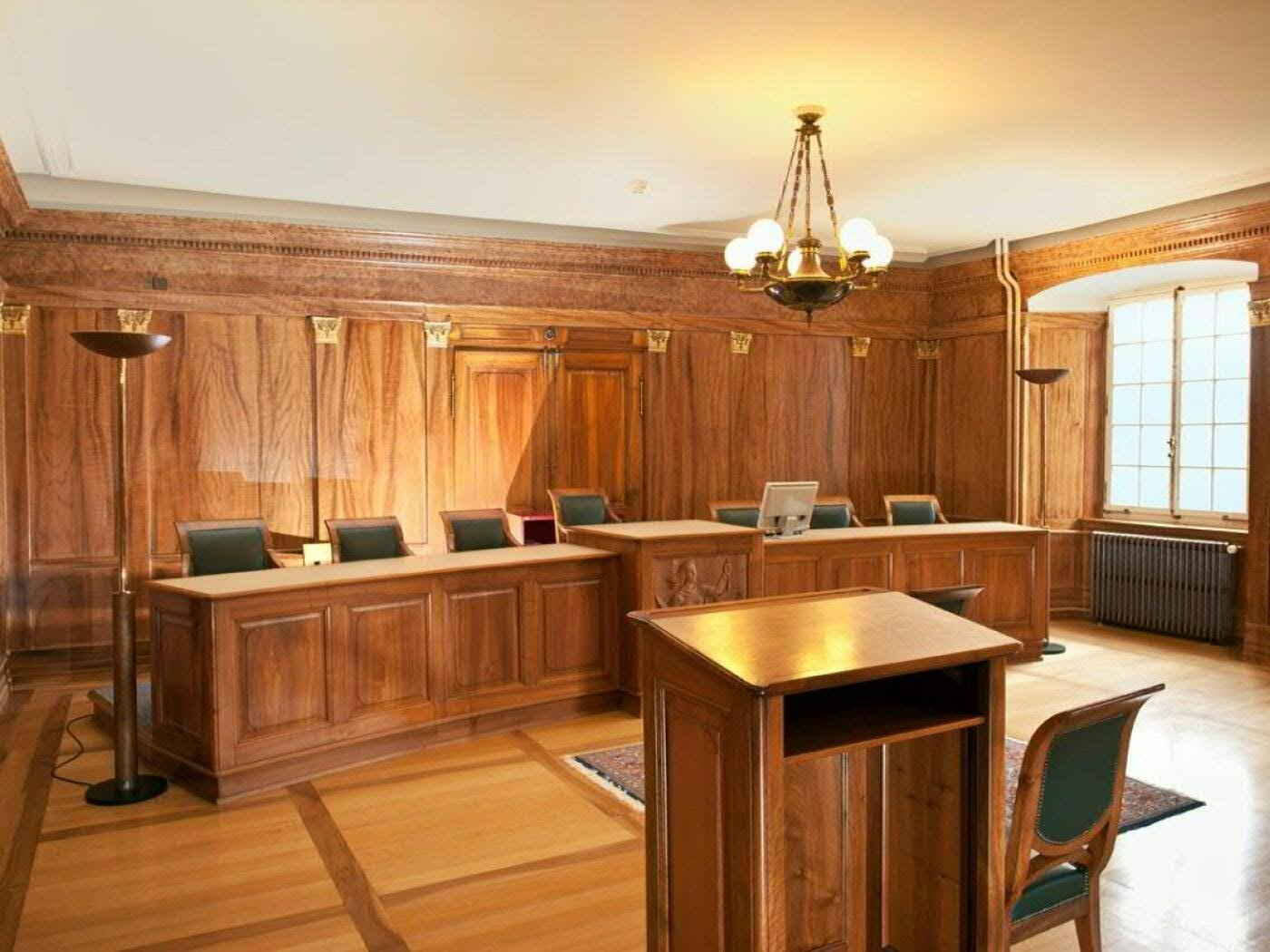 Courtroom.