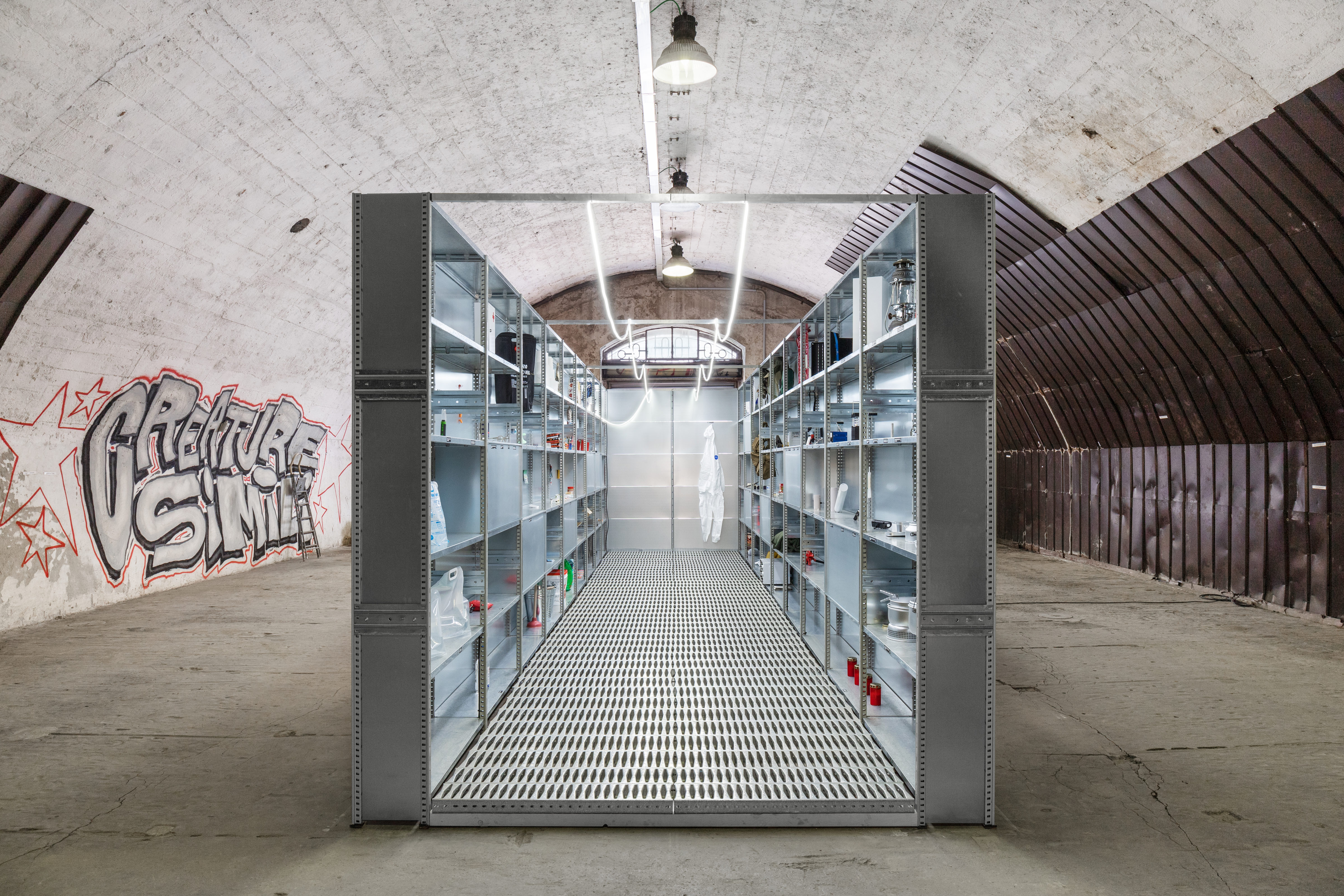 Installation de Prepper’s Pantry, Anniina Koivu, mudac, Salone del Mobile, Milan, 2023.