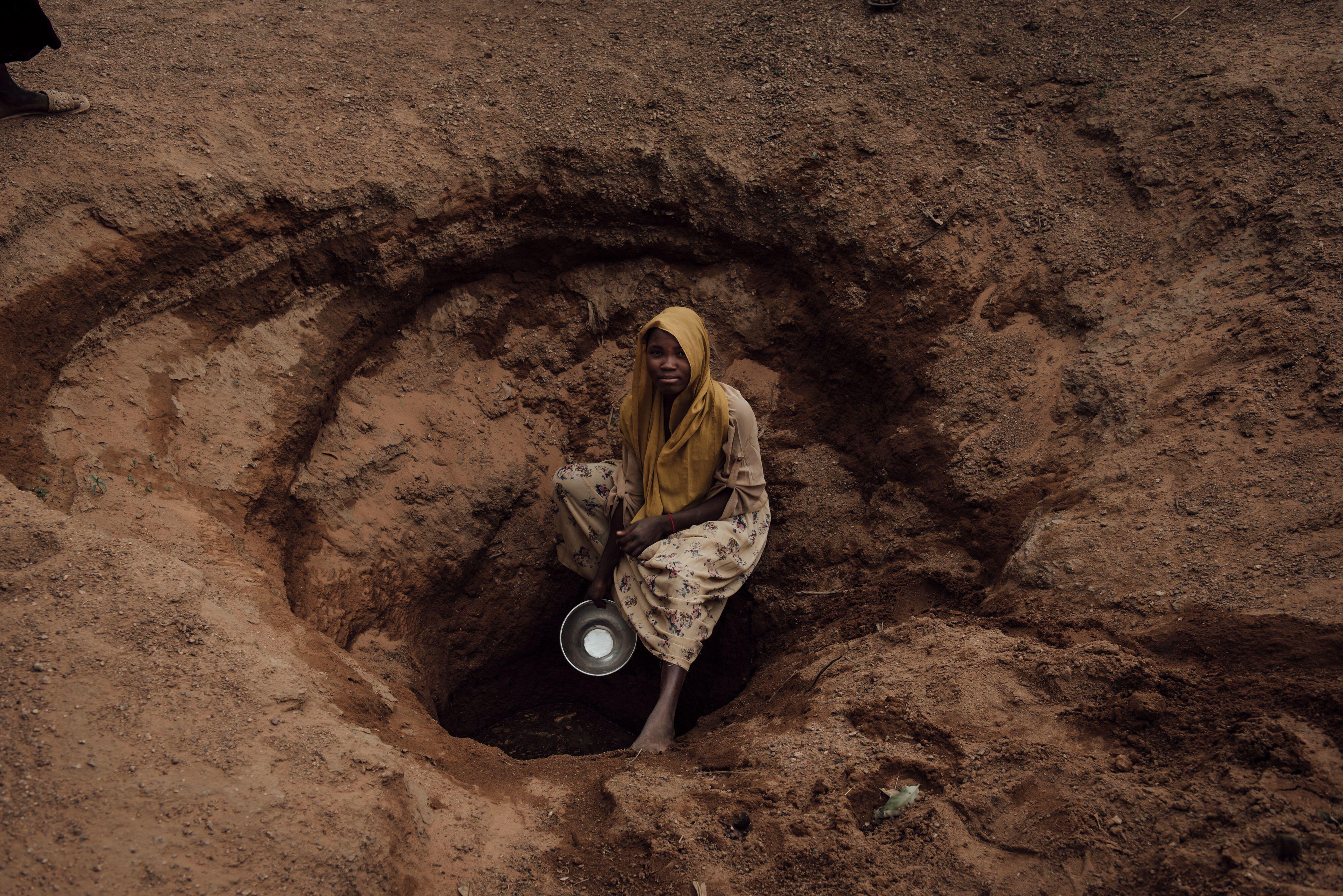 Sudanese refugees in, Chad. 22nd June, 2024.