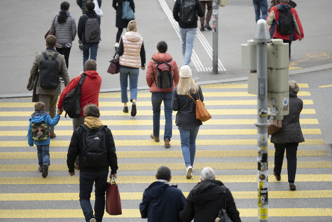 people walking