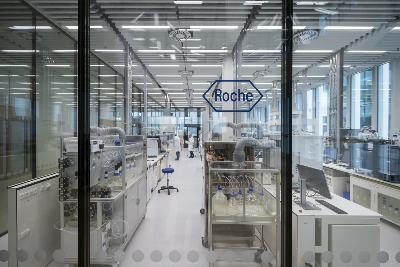 View of one of the new Roche laboratories in Basel, September 10, 2024.