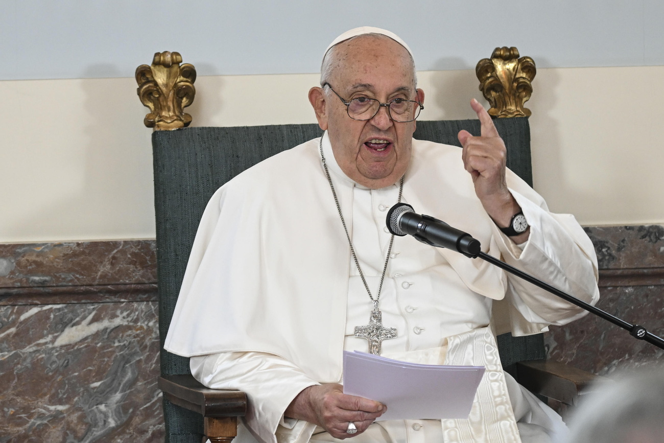 Bergoglio a Bruxelles.