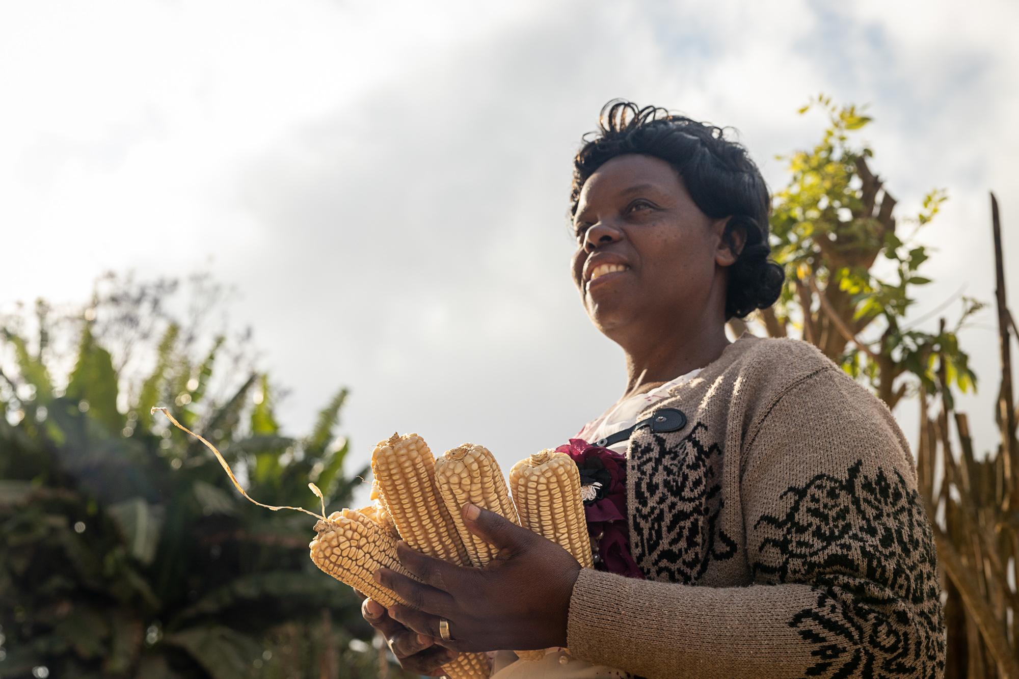 Bäuerin aus Tansania: Bio-Mais ist in Afrika konkurrenzfähig