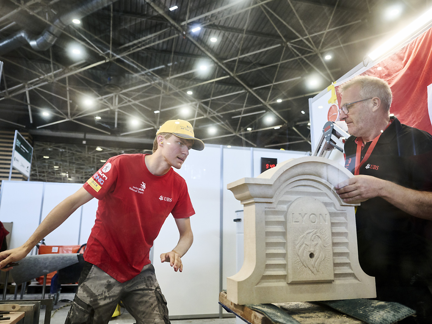 Swiss competitor at WorldSkills 2024