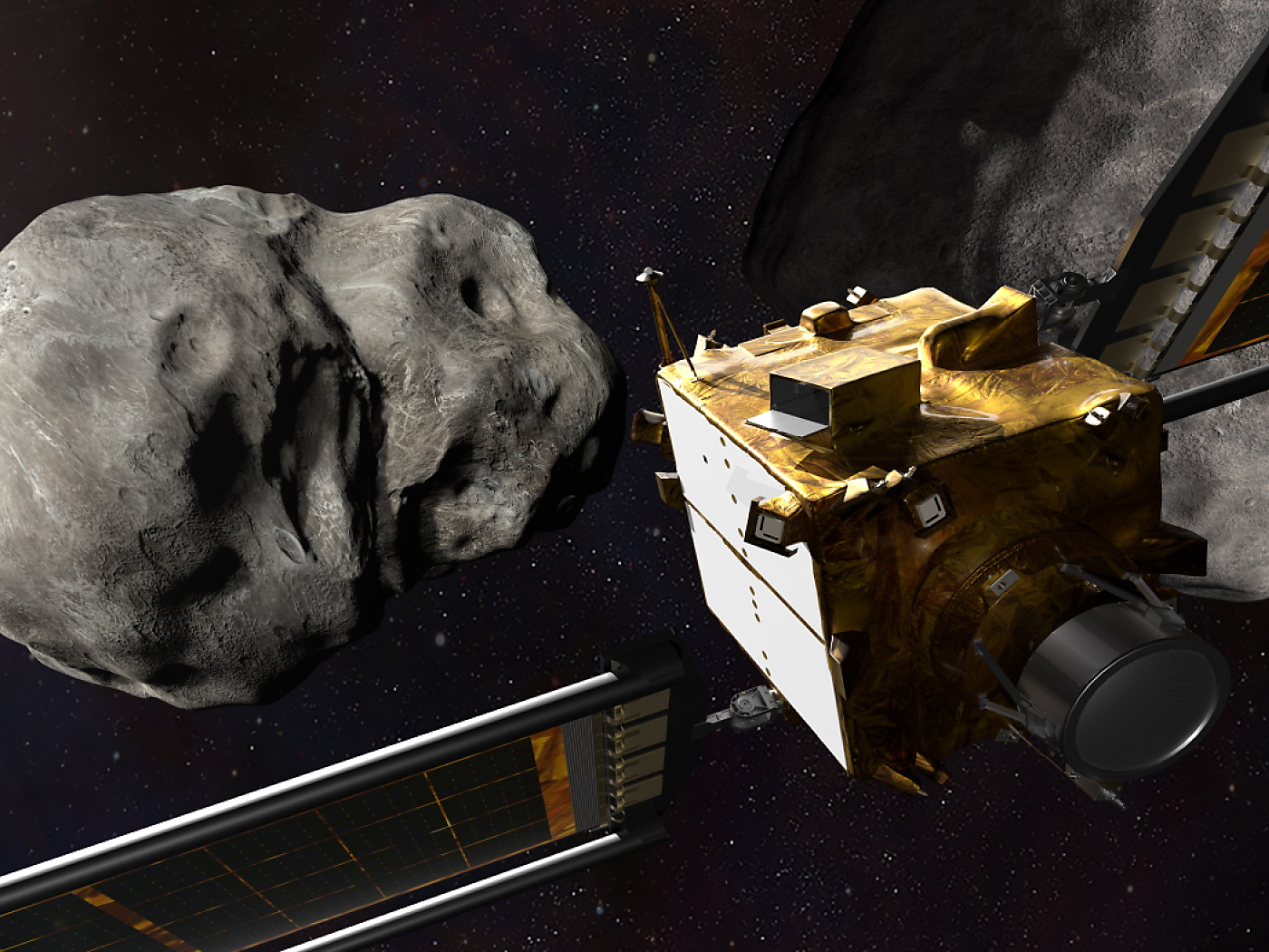 The Hera probe will study an asteroid deviated by NASA