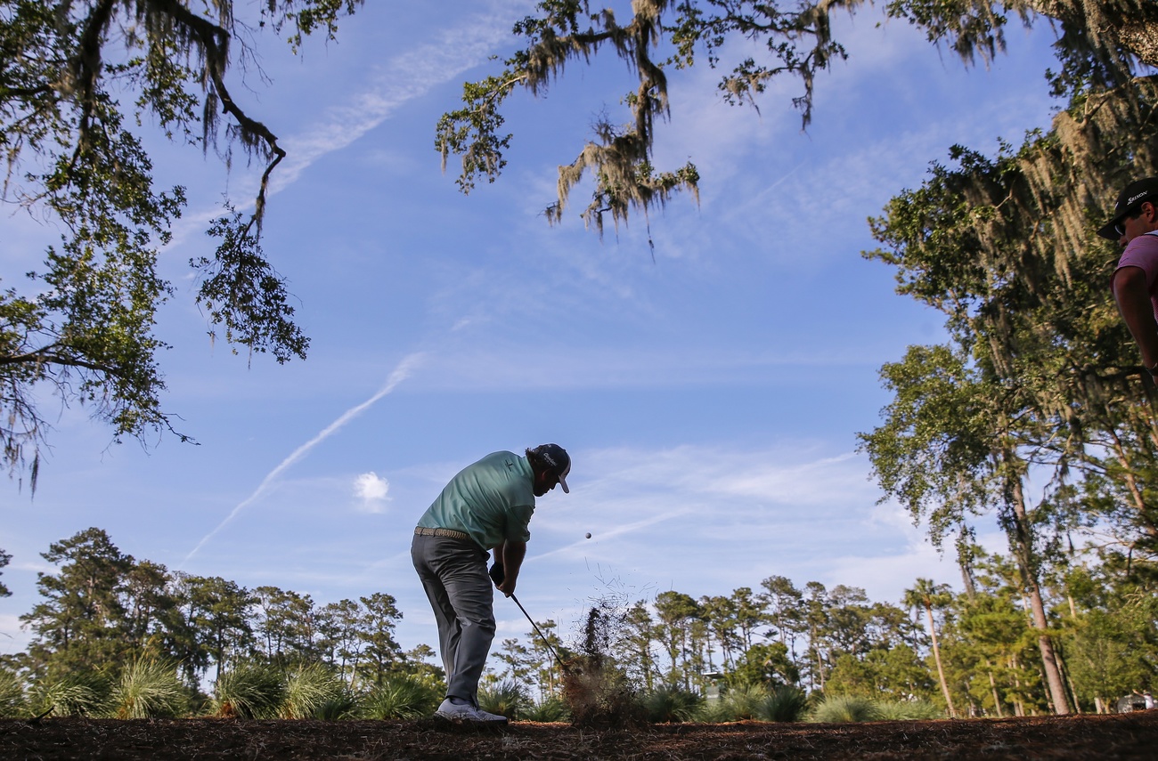 uan persona gioca a golf