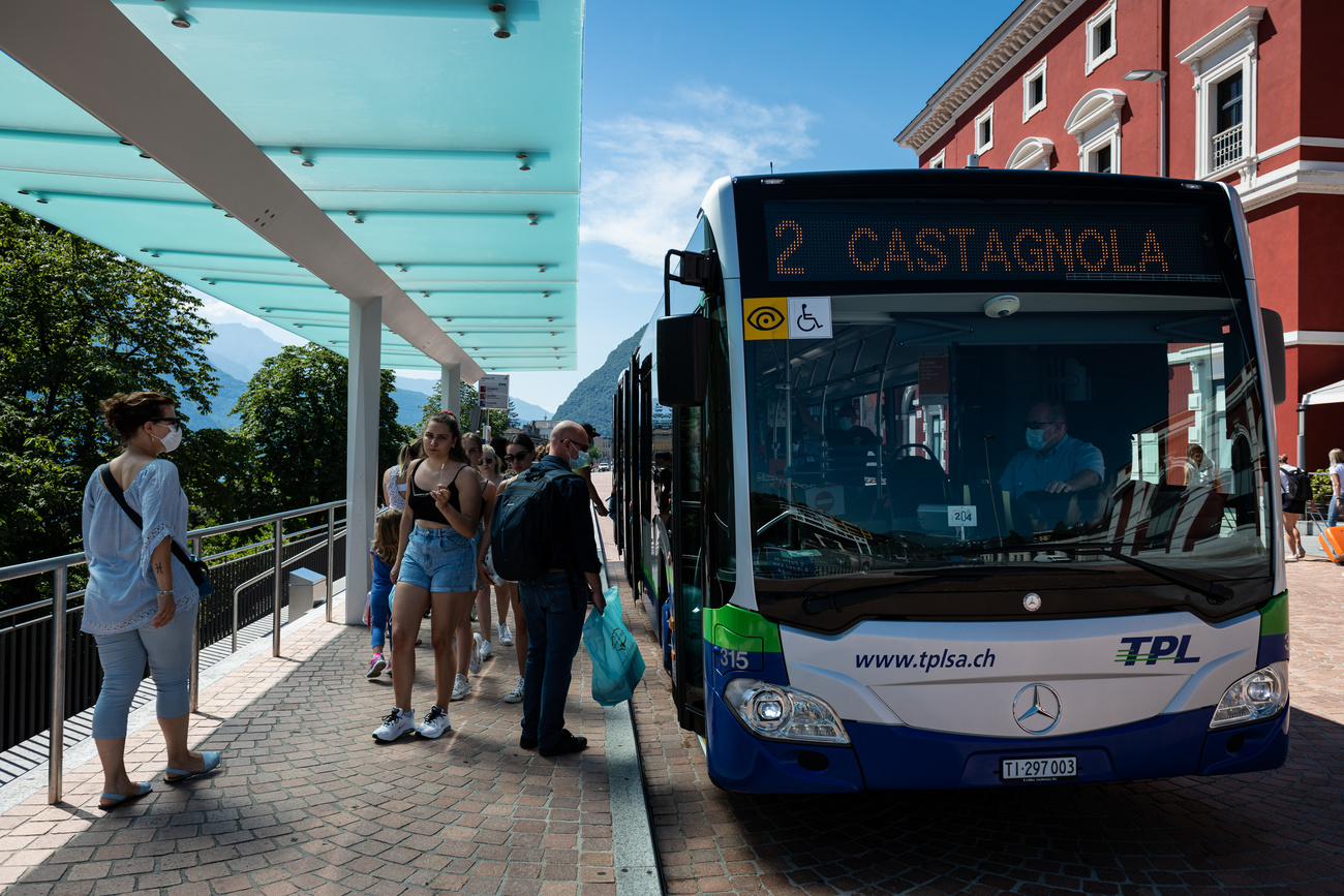 bus in Lugano