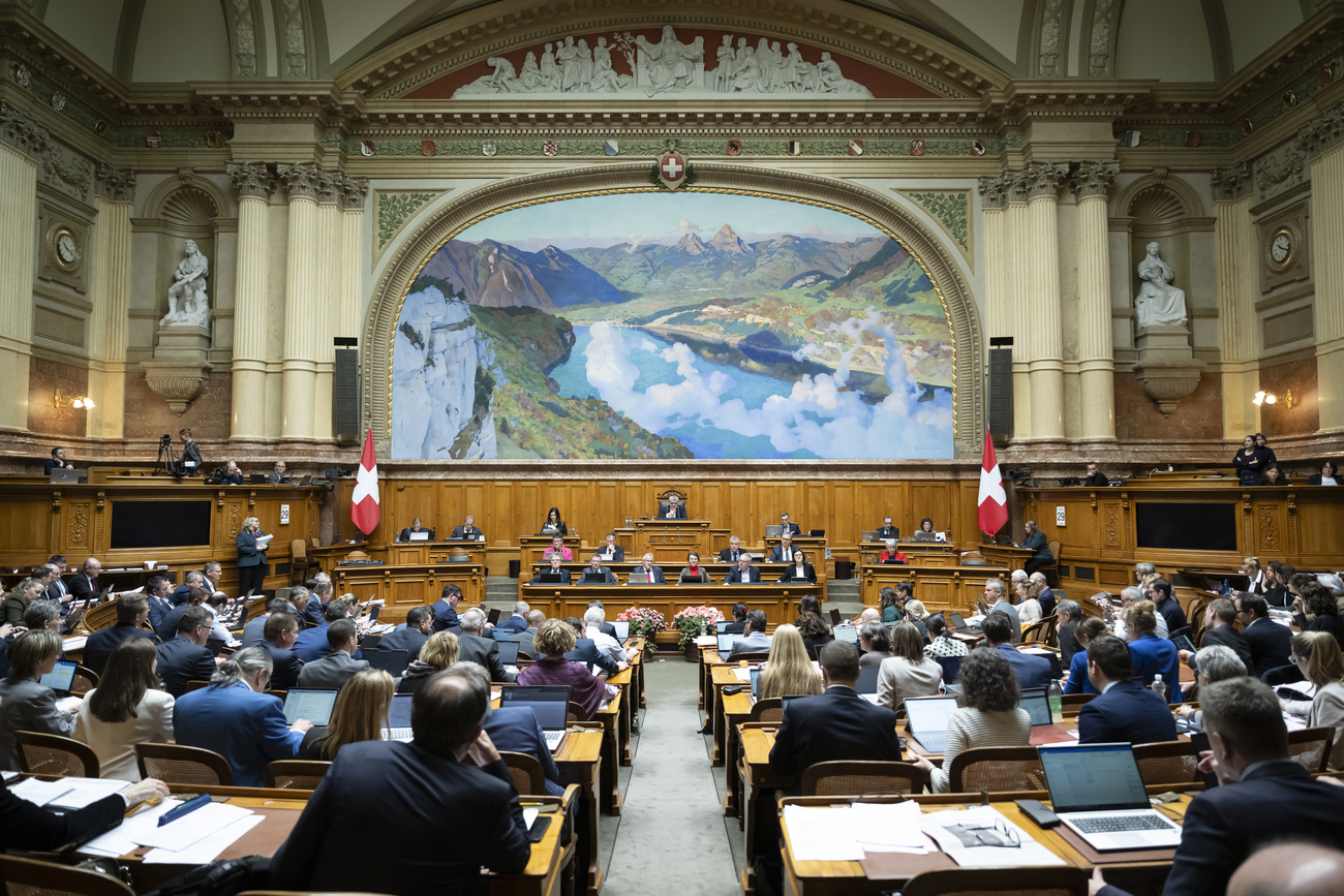 Swiss parliament.