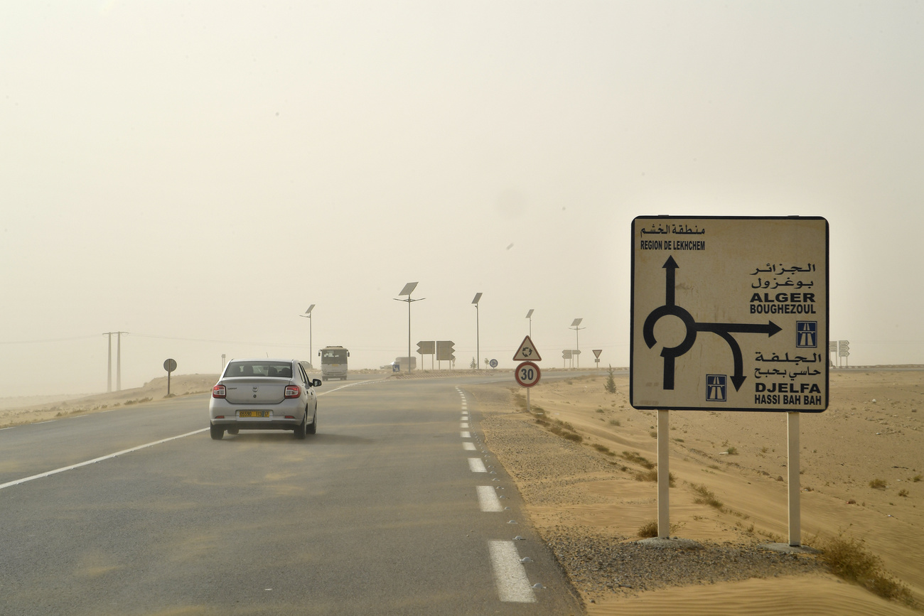 Picture of a motorway in Algeria