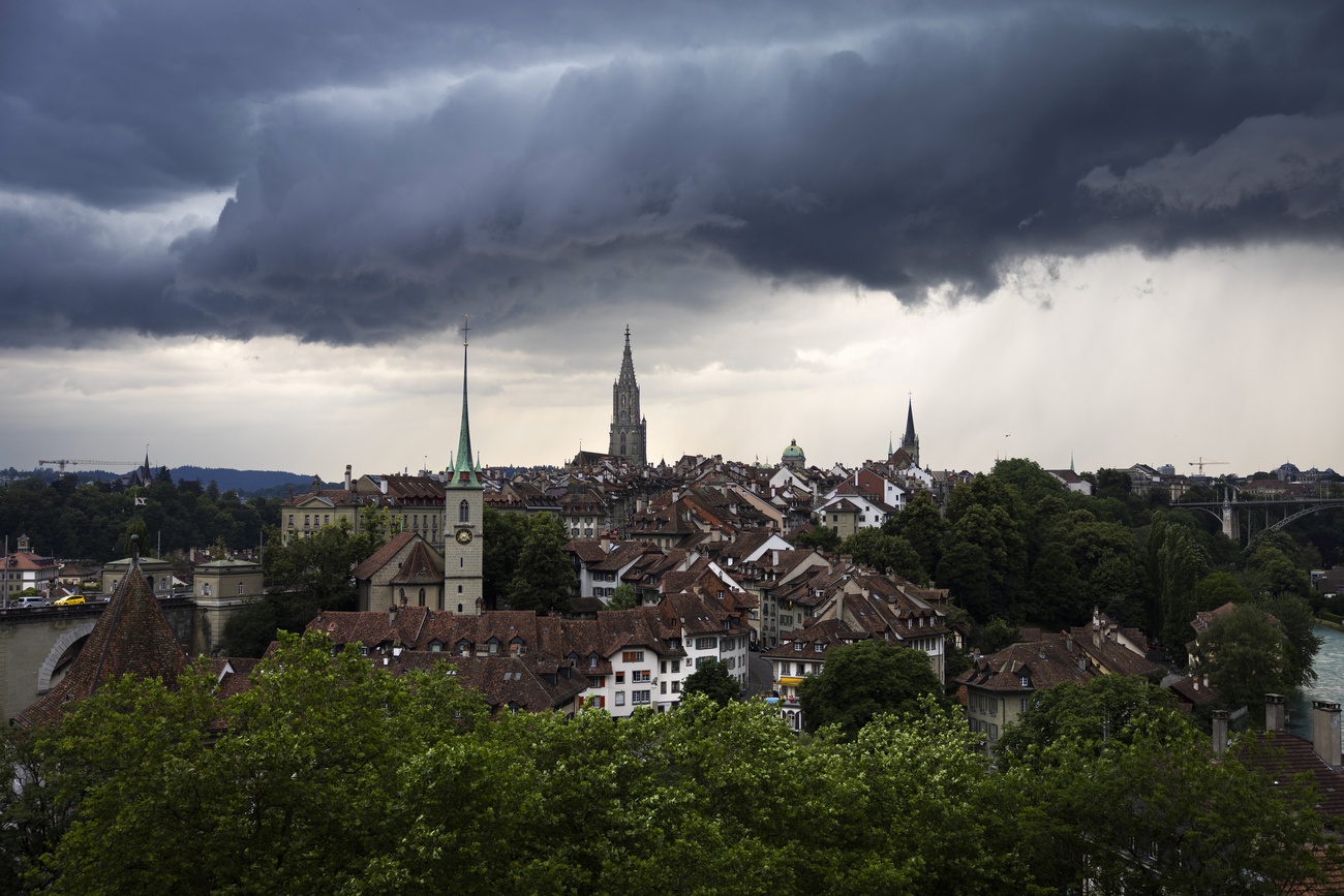 Berna con tempesta