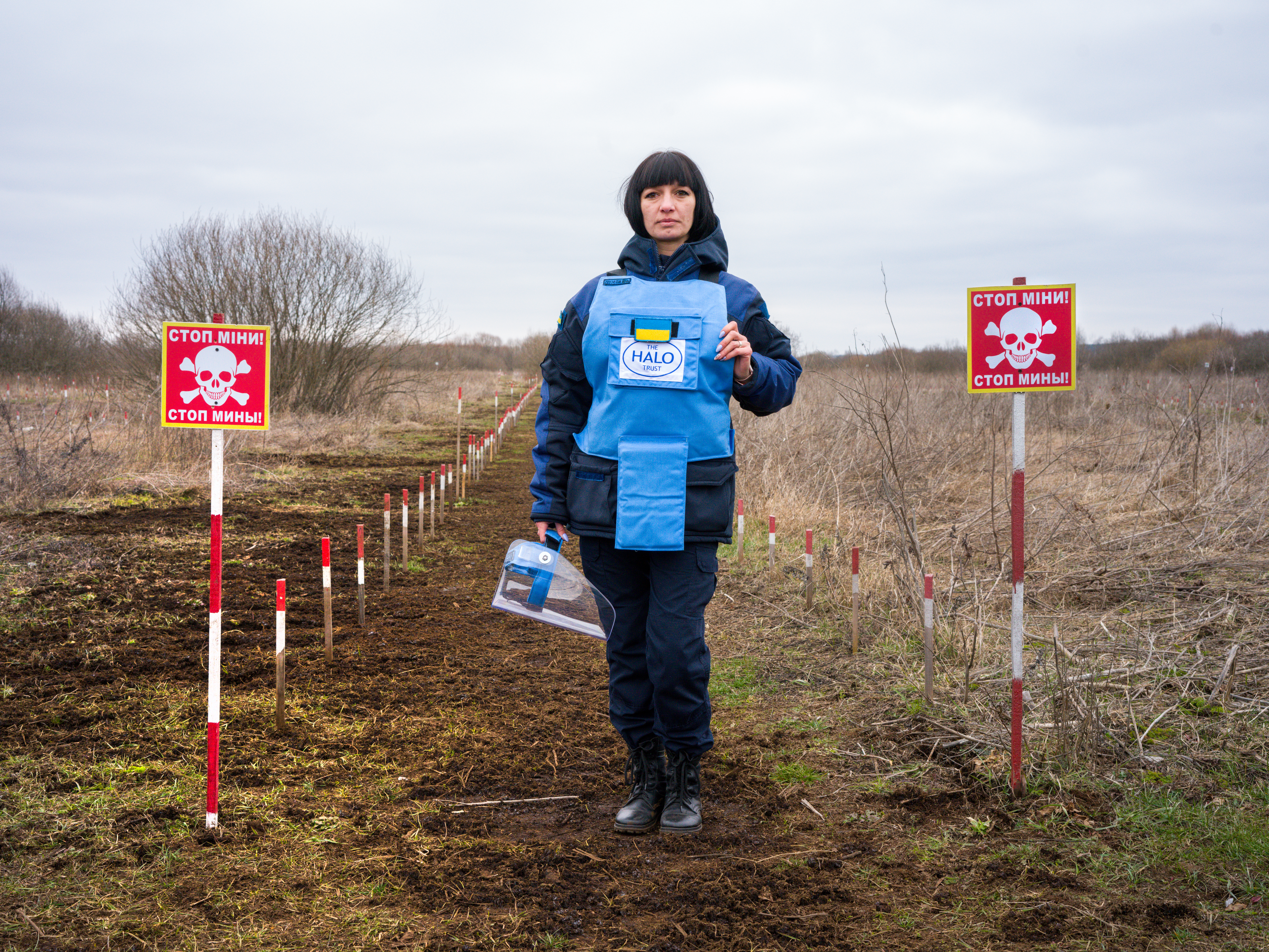 Oleksandra Yevdokimova, deminer, Ukraine