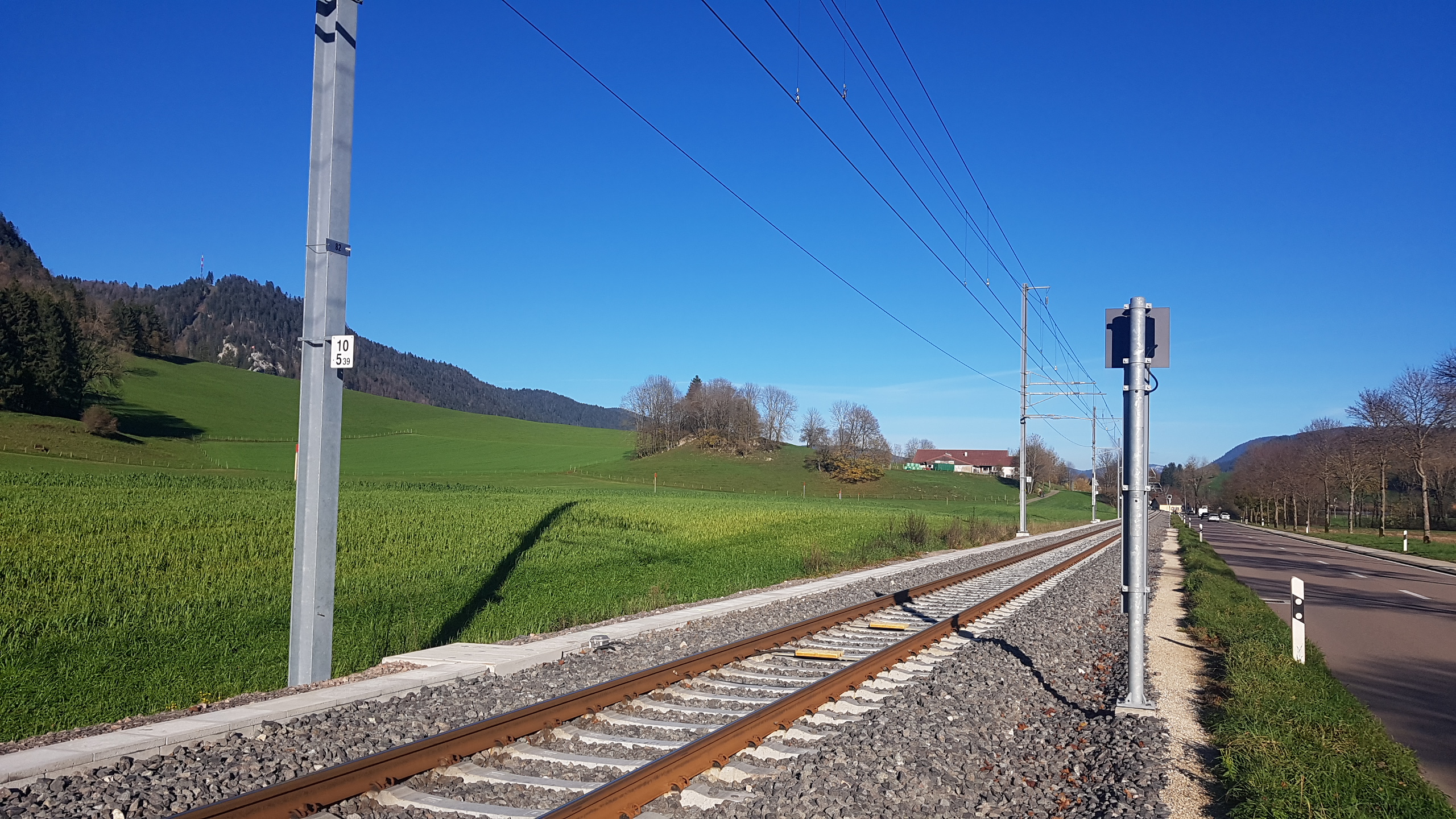 Sun-Ways Pilot project situation in canton Neuchâtel.