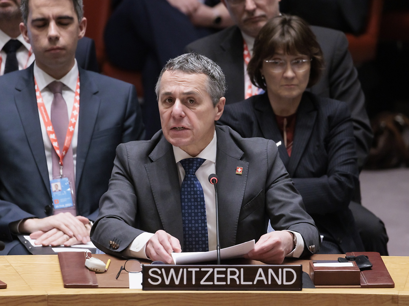 Swiss warn of effects of new technologies on global peace and security