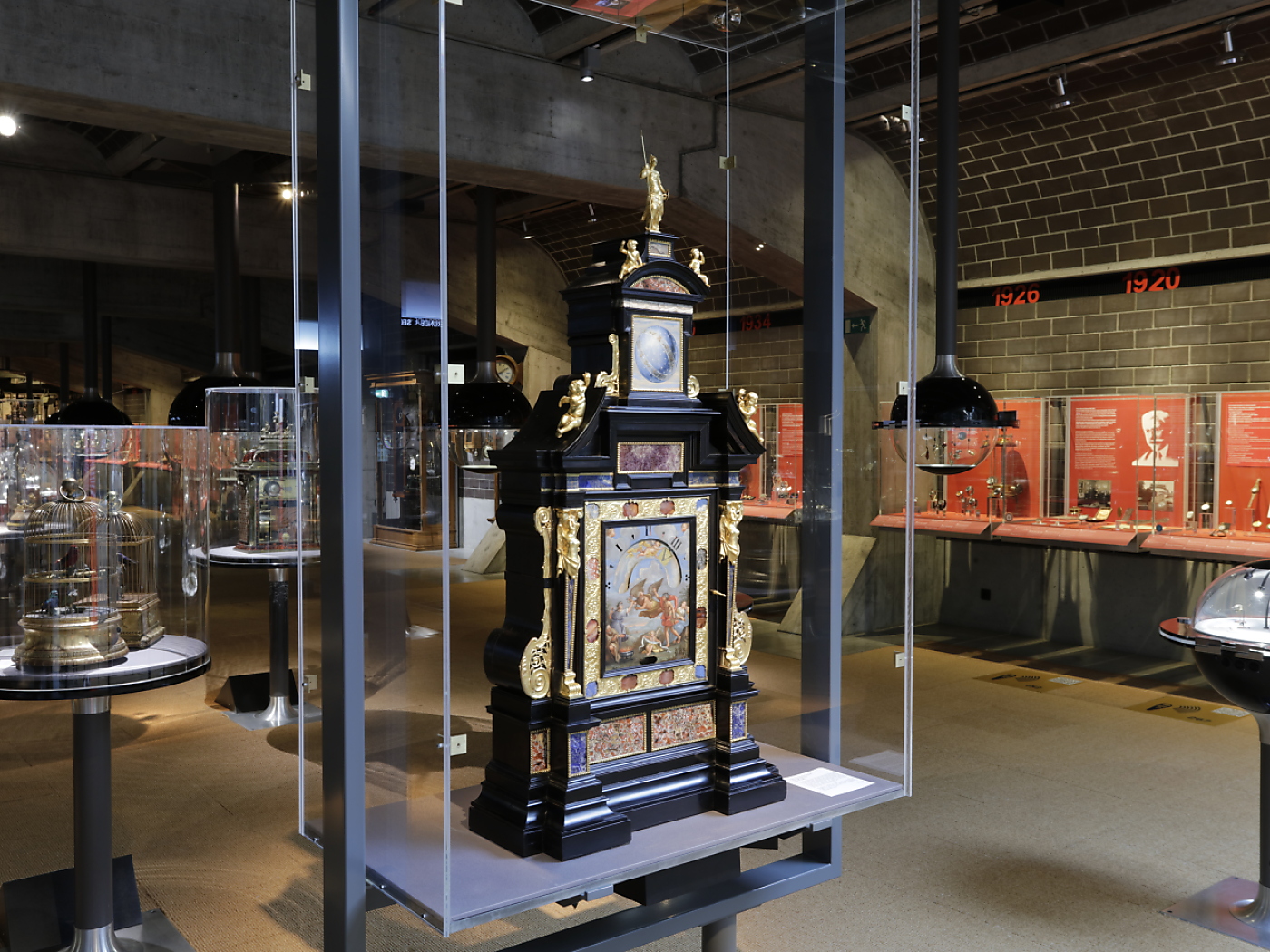 A 17th-century papal clock at the MIH in La Chaux-de-Fonds (NE)