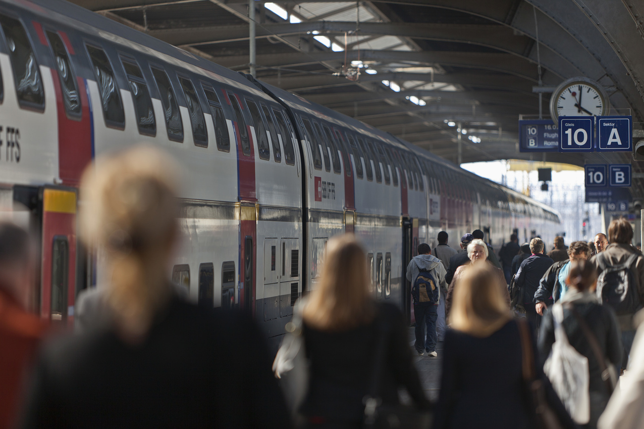 Passengers of Swiss Federal Railways