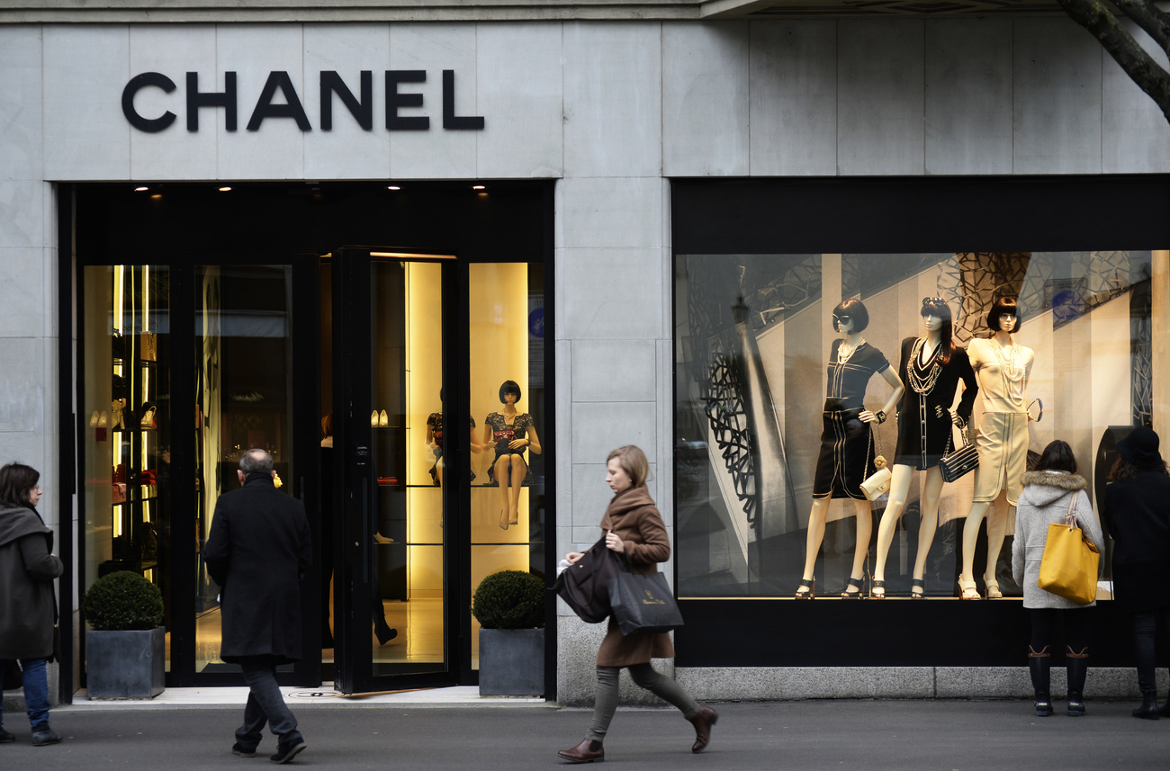 Una boutique di Chanel.