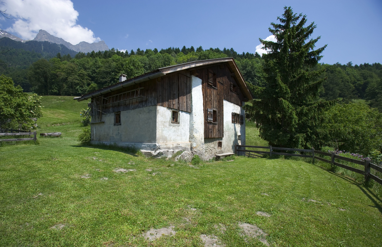 Das Heidihaus in Oberrofels bei Maienfeld