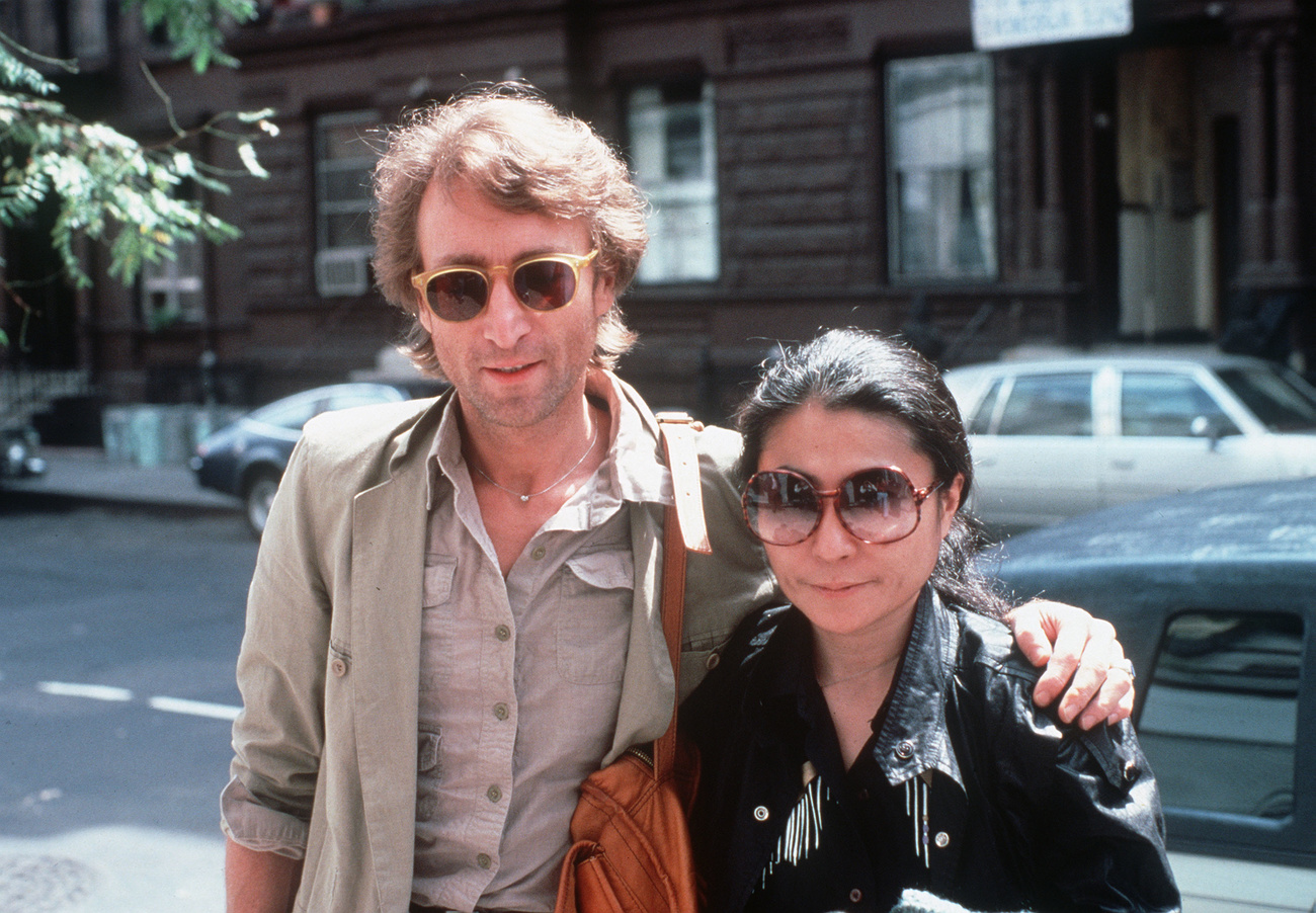 John Lennon and his wife, Yoko Ono, arrive at The Hit Factory, a recording studio in New York City on Aug. 22, 1980. Twenty-five years ago on Dec. 8, 1980, Mark David Chapman stamped his name into history by shooting four bullets into John Lennon's back _ a desperate, senseless grab for the kind of fame the voice of a generation was so steeped in.