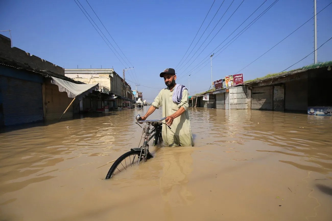 2022年8月29日，巴基斯坦開伯爾-普什圖省(Khyber Pakhtunkhwa)爆發了史無前例的洪水。