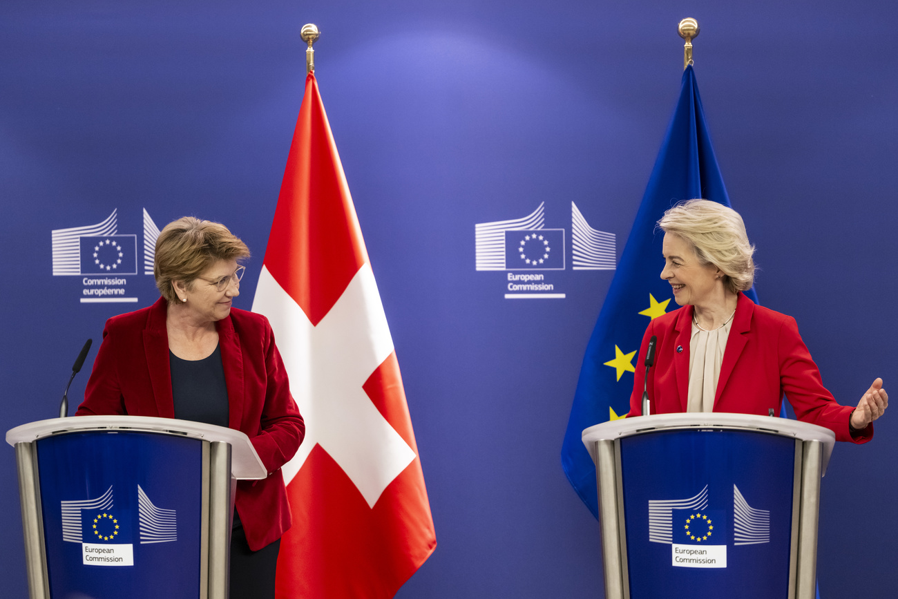 viola amherd e ursula von der leyen