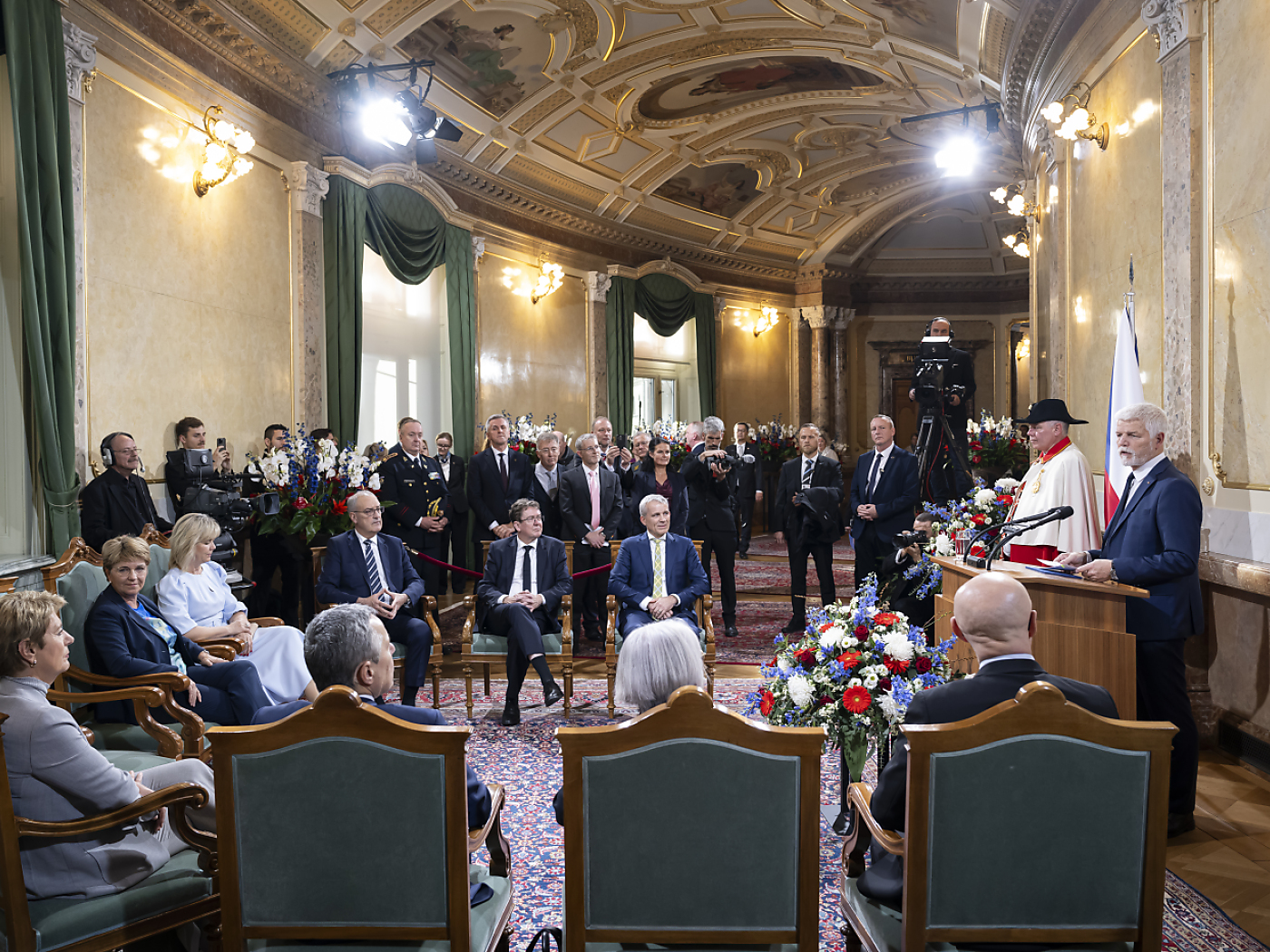 La visita del presidente Petr Pavel in Svizzera