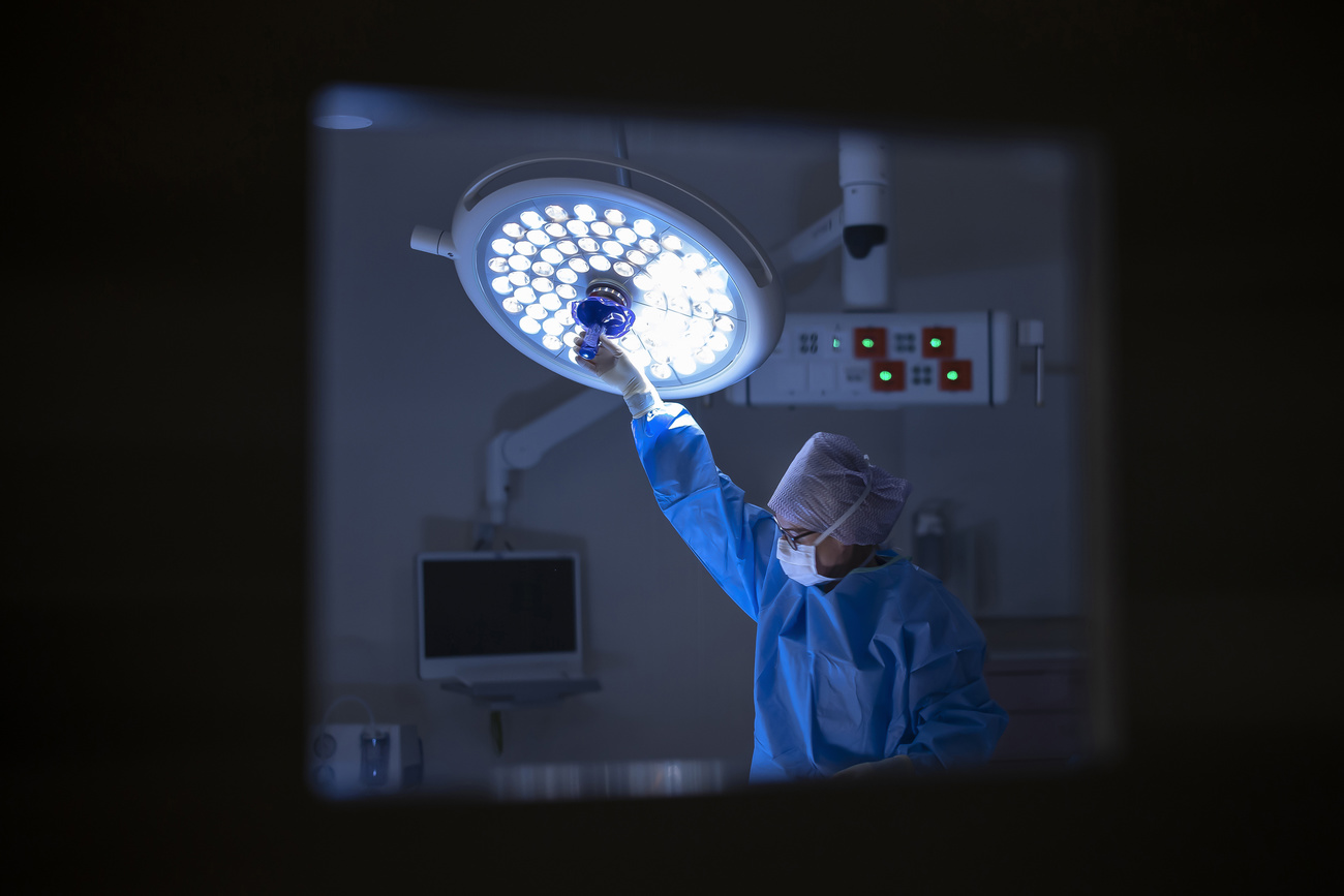 Photo of healthcare worker in hospital