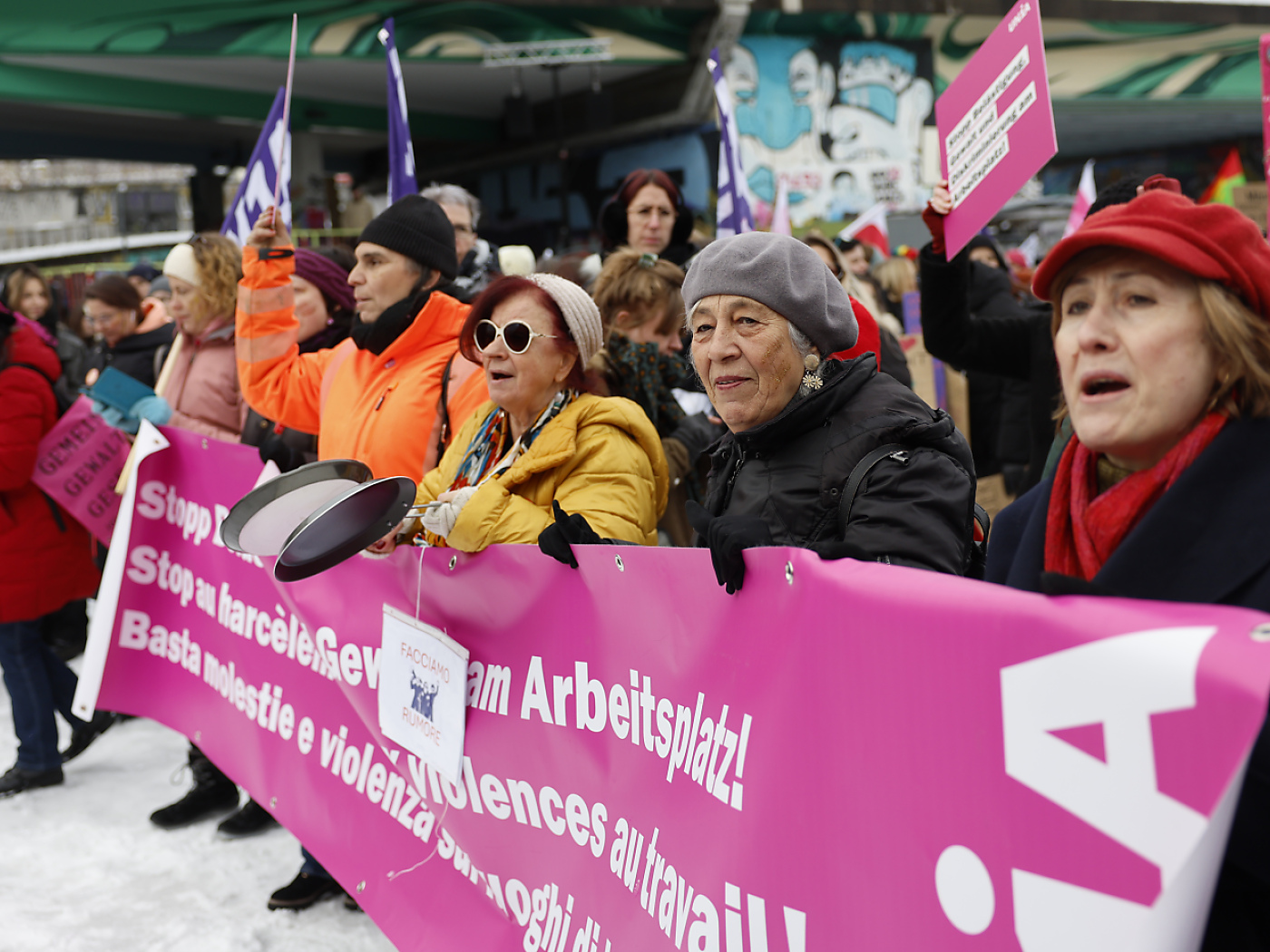 Manifestazione a Berna