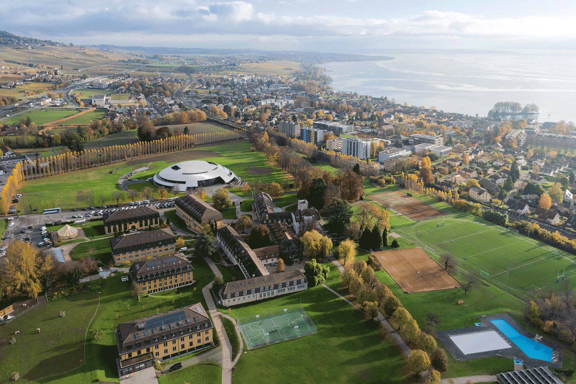 Il campus del collegio LE Rosey.