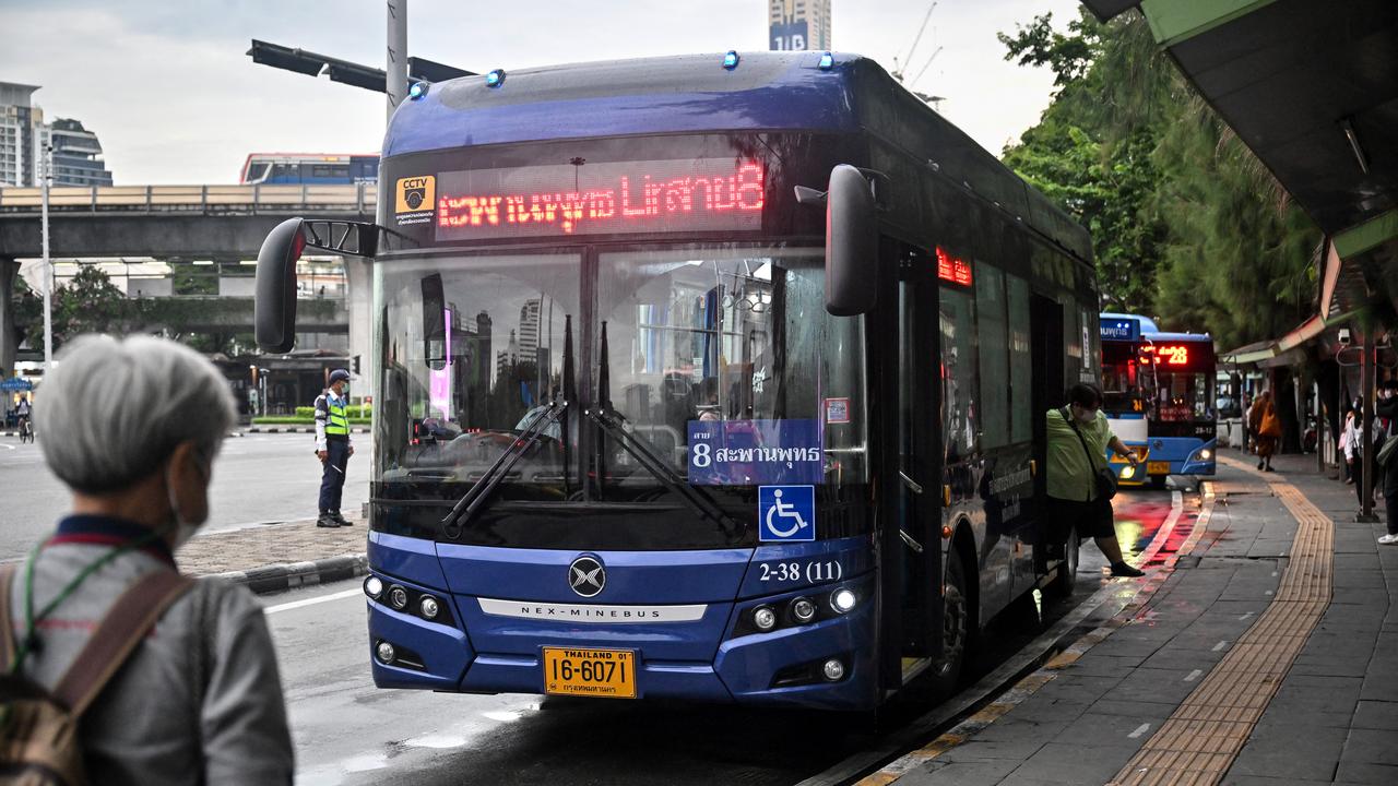 Elektrobus in Bangkok