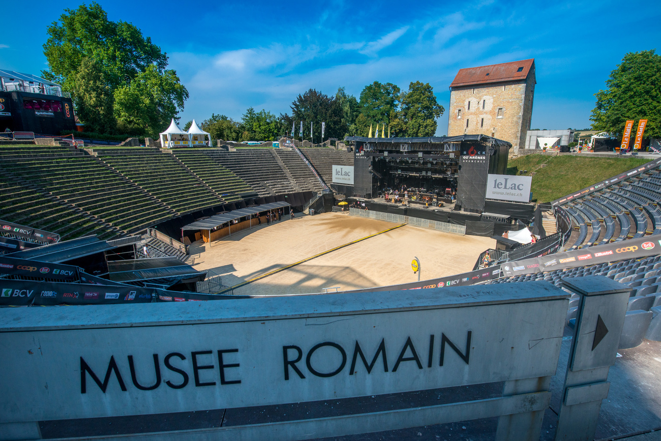 L'Arena di Avenches nel Canton Vaud.