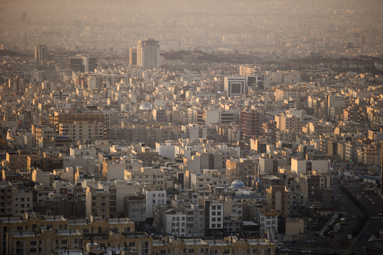 Una vista di Teheran.