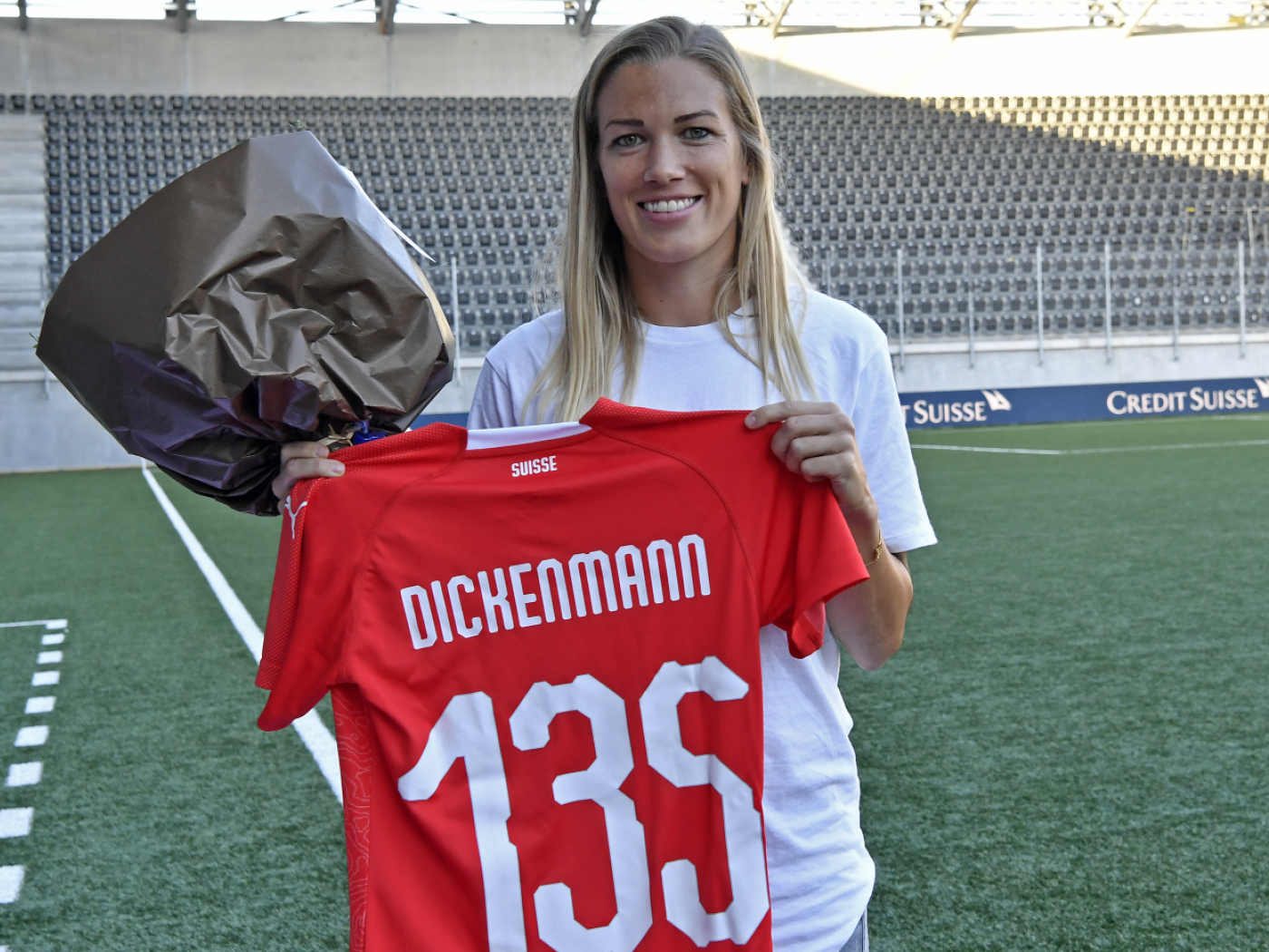 Former professional footballer Lara Dickenmann sees the Women's European Championship as an opportunity