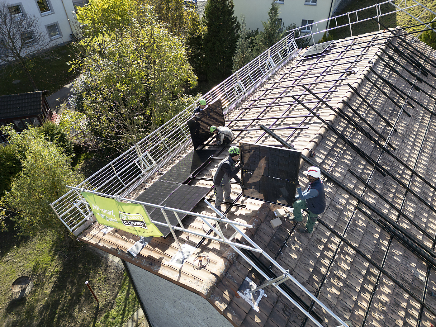 Solar energy covers eleven percent of Switzerland's electricity needs