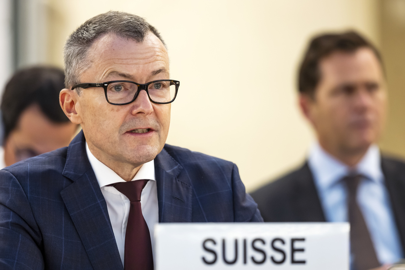 Jürg Lauber, Switzerland's ambassador to the United Nations in Geneva