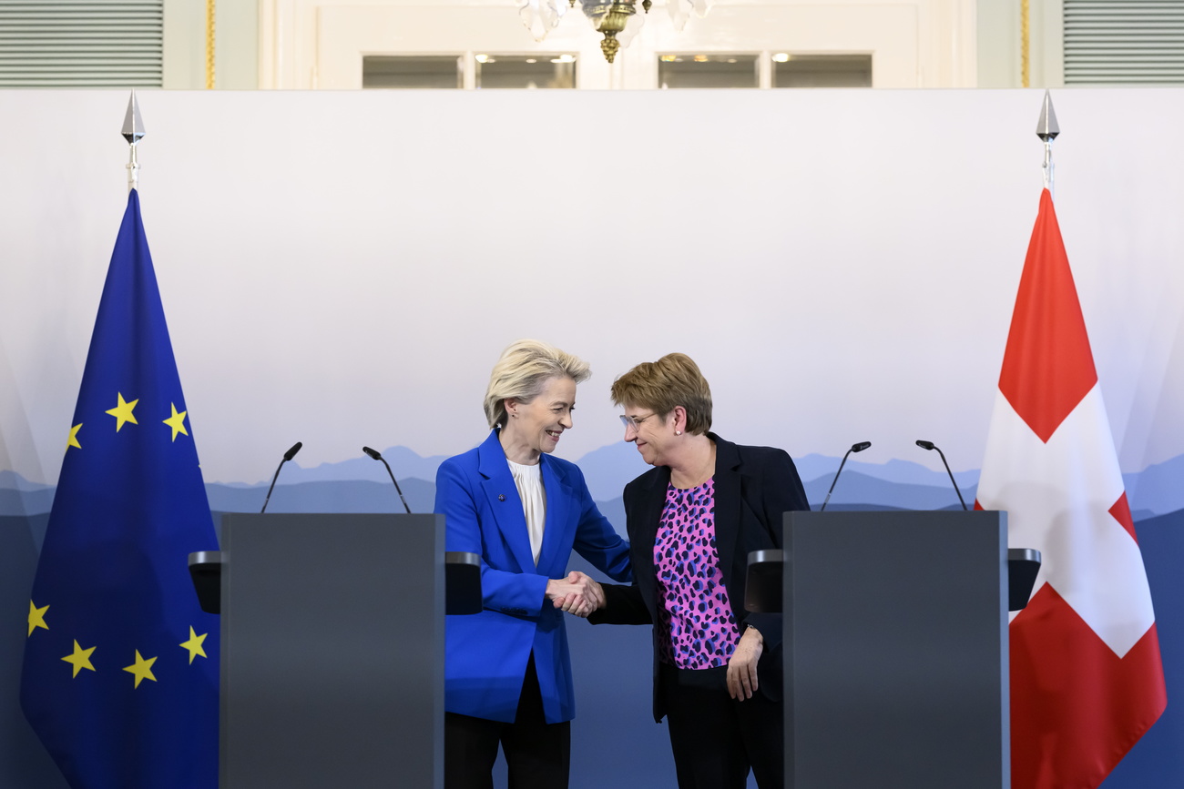 Ursula von der Leyen con Viola Amherd.