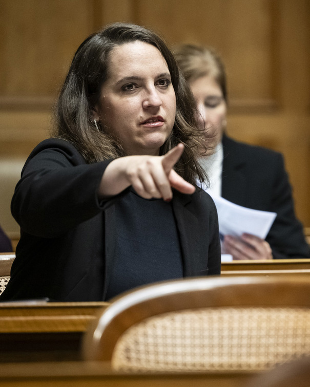 Nina Schläfli from the left-wing Social Democratic Party