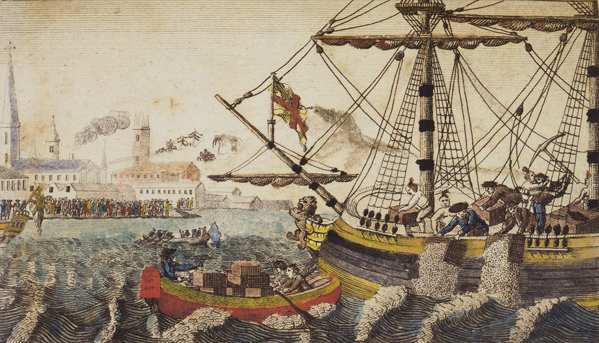 Ilustração histórica de navio