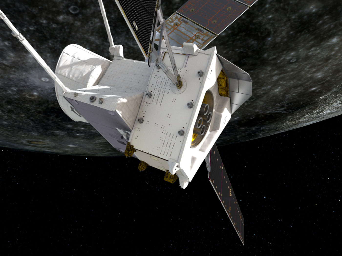 Space probe "Bepicolombo" has come closer to Mercury than ever before