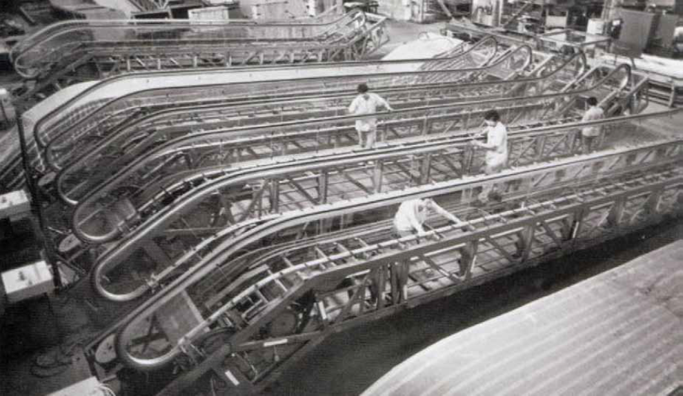 In 1982, new escalators were nearing completion at Schindler Elevator Co., Ltd. in China - the first Western industrial joint venture in China