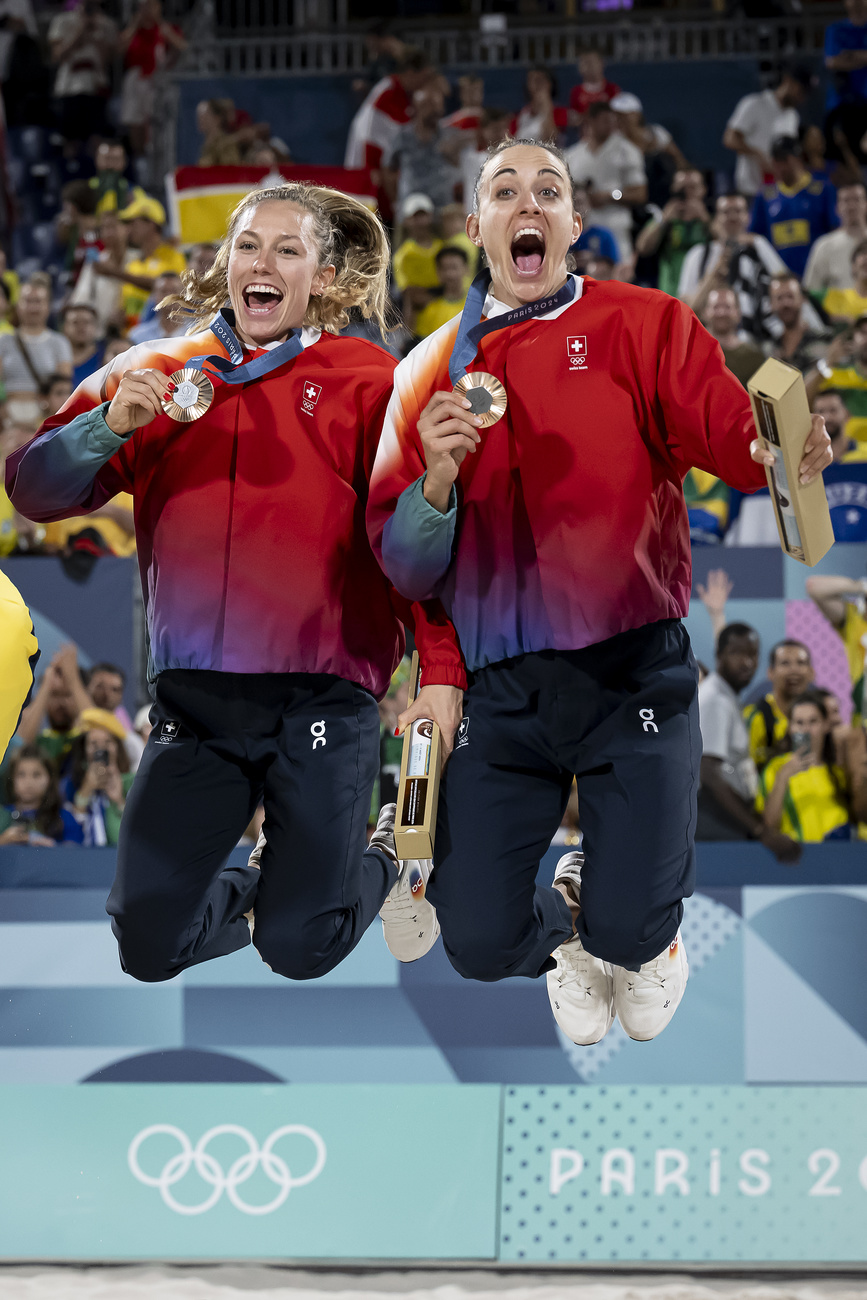 Équipe de l'année : le duo de beach-volley Tanja Hüberli/Nina Brunner