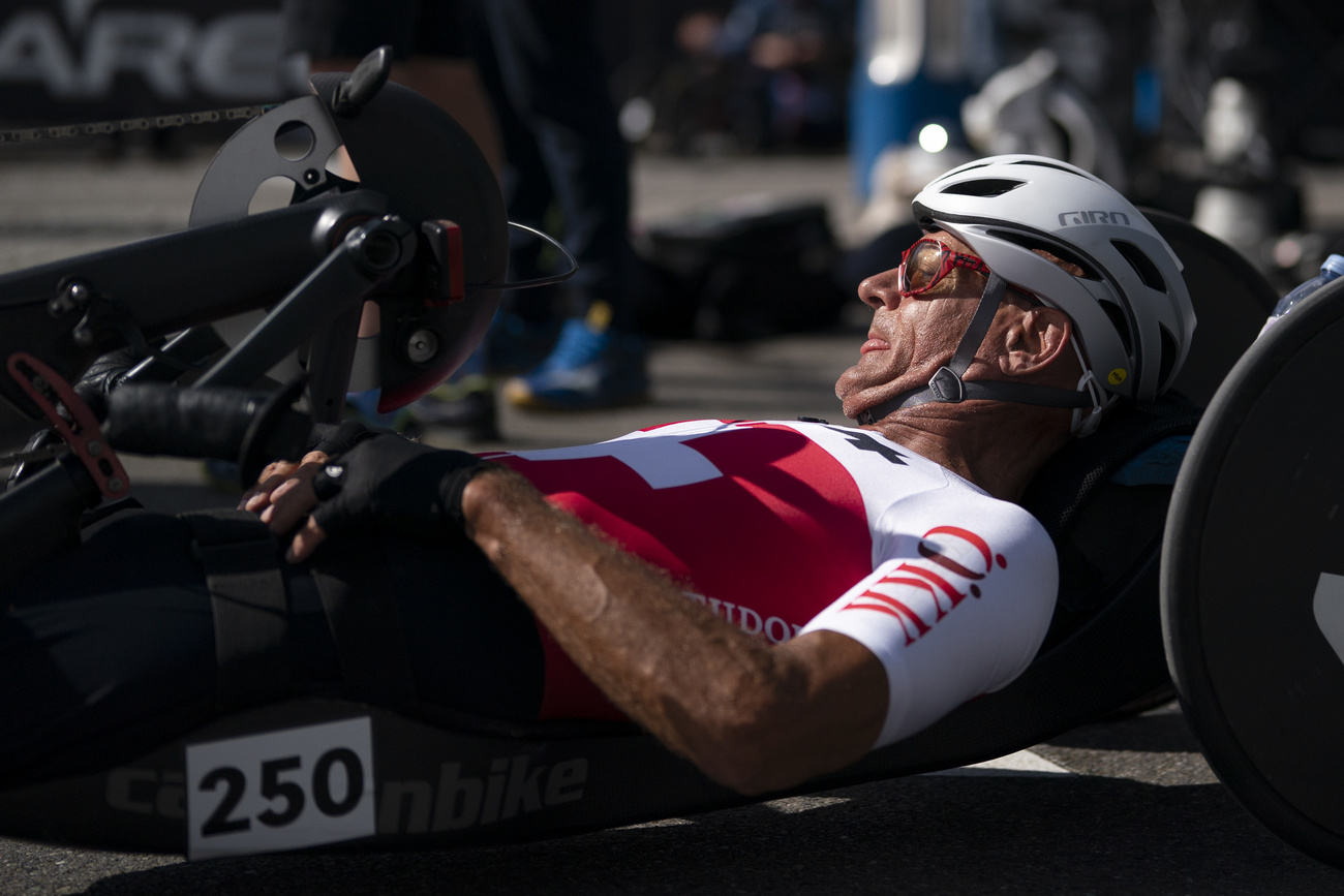 Prix d'honneur : le sportif en fauteuil roulant Heinz Frei