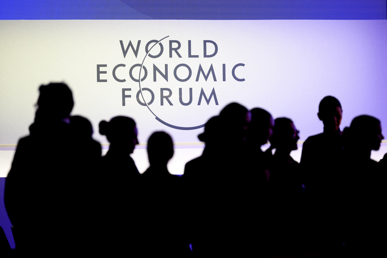 Participants at the World Economic Forum in Davos, Switzerland, 2025.