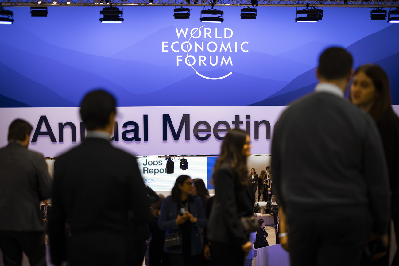 Réunion au WEF de Davos.