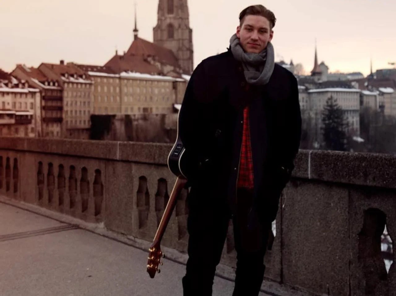 He stopped playing guitar at age 13 and old picked it up again when he went to the military.