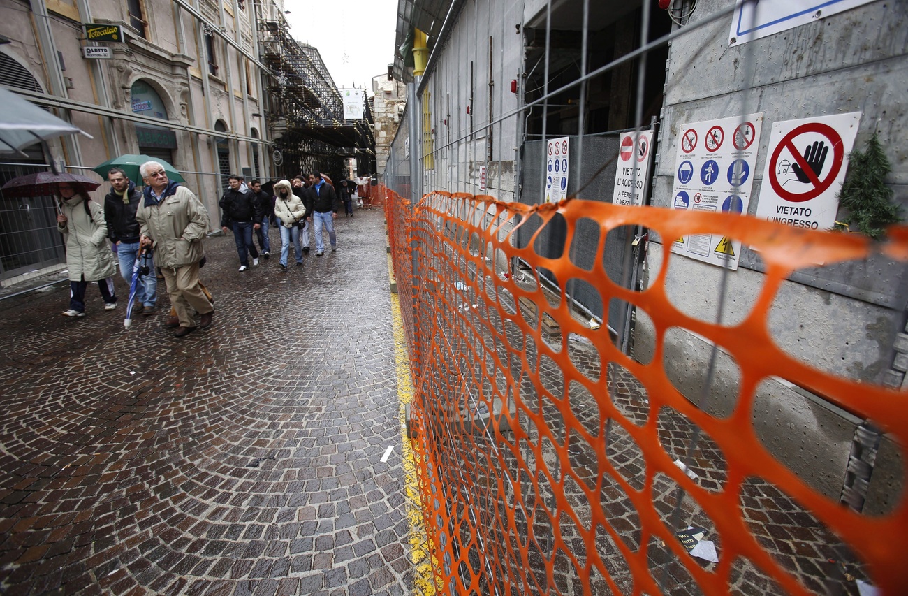 strada in una città