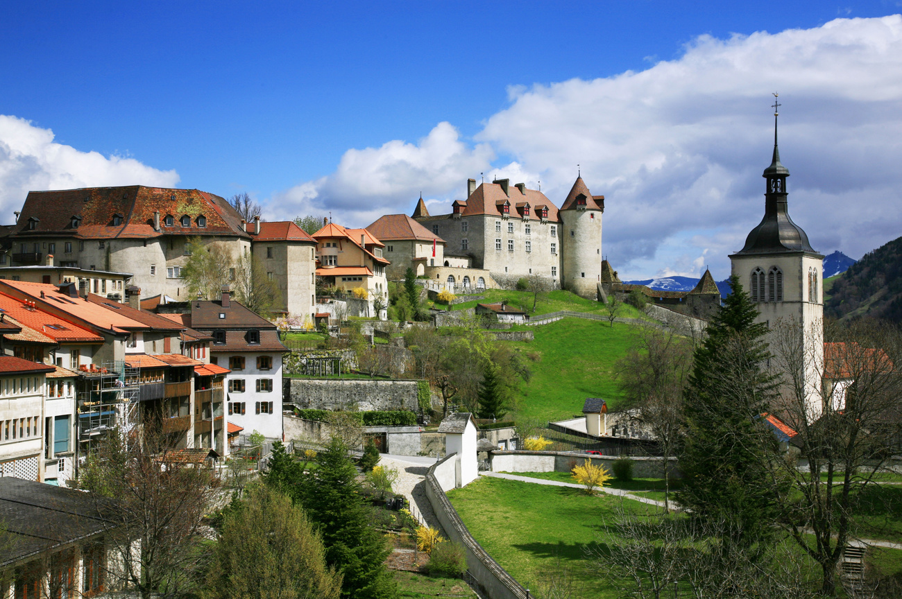 Gruyères Castle in Switzerland